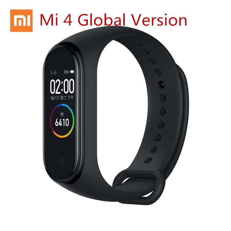 Versione globale Xiaomi Mi Band 4 Smart Bracelet impermeabile Fitness Tracker Sport Smart Band schermo AMOLED Bluetooth smartband: Mi 4 Global Version