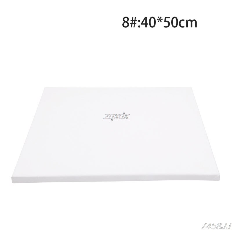 Painting Canvas Blank Cotton Canvas Panels Square Mounted Art Artist Boards Painting Tool Craft G12: 8