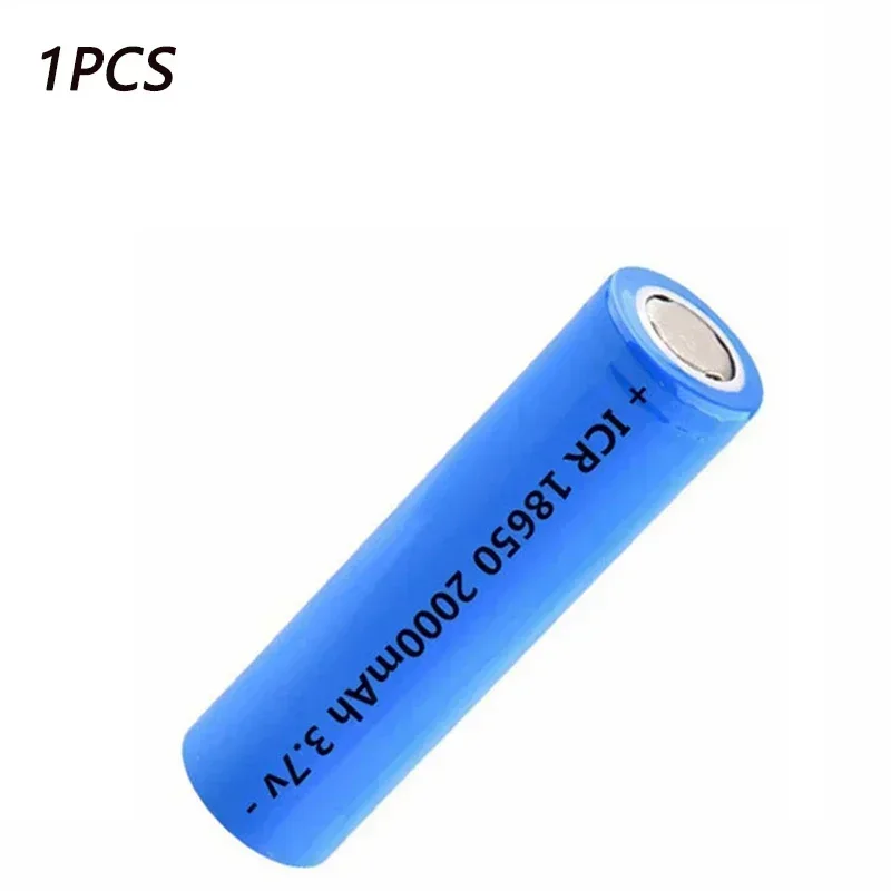 ICR18650 3.7V 2000mAh Battery 18650 Rechargeable Battery Li-ion Lithium Batteries For Power Bank Torch: PURPLE