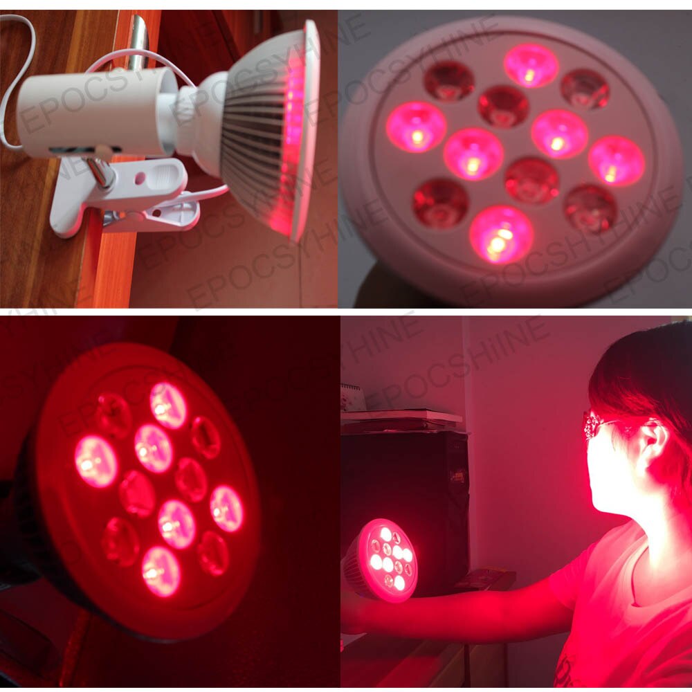 Health care Pain Relief 660nm 850nm Red LED Therapy Light Bloom Booster For Skin Led BulbsE27 LED Plant Grow Lights