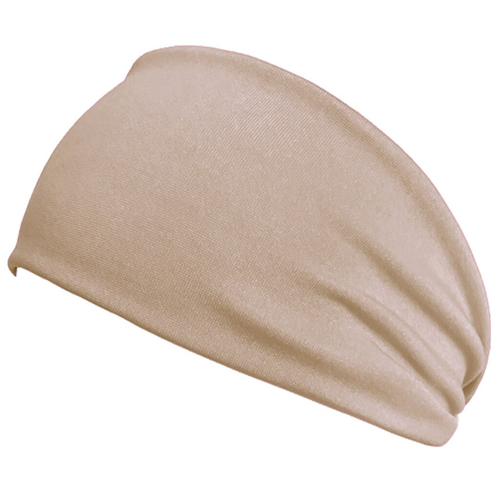 14 farger unisex absorberende sykling yoga sport svette pannebånd svettebånd for menn kvinner yoga hårbånd hodet svettebånd: 12