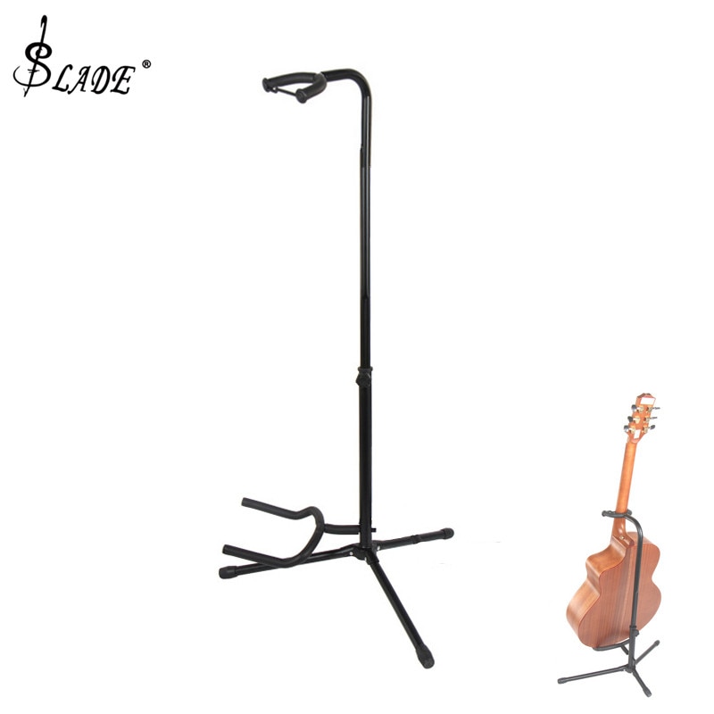 Soporte de pie para guitarra, de aleación de aluminio, con trípode estable, eléctrica para guitarra acústica, bajo, instrumento Musical, soporte de pie