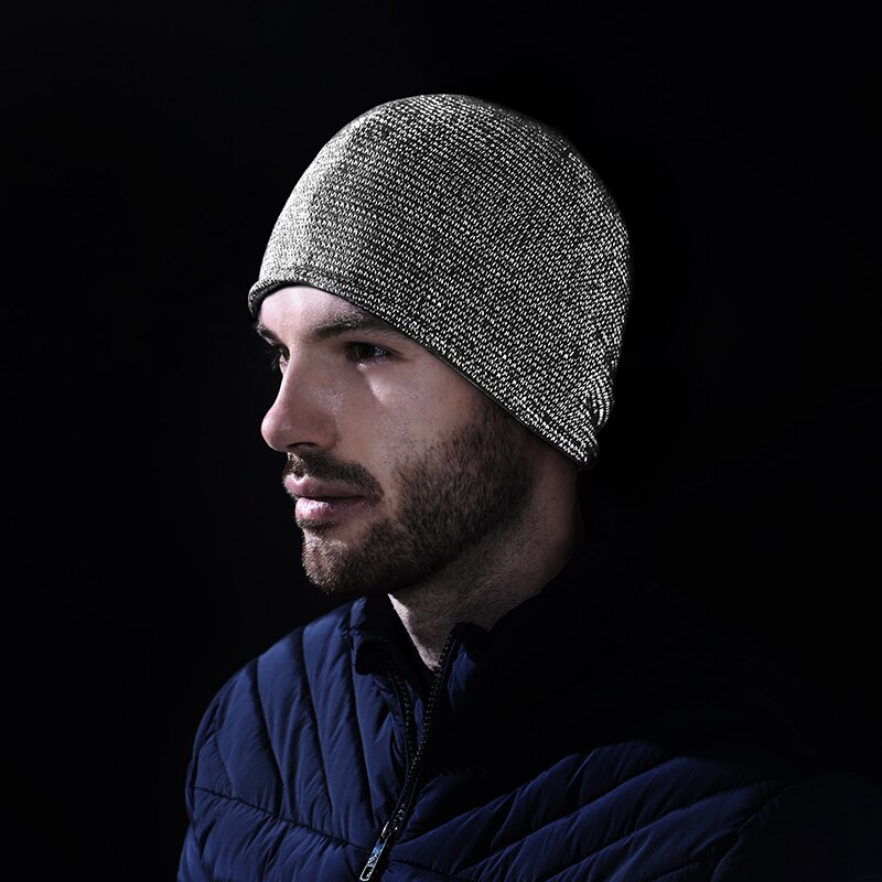 CAMOLAND Fleece Slouchy Beanie - Winter Cotton Ski Hat Unisex, Baggy Stretch Fit With Ponytail Hole - View #5