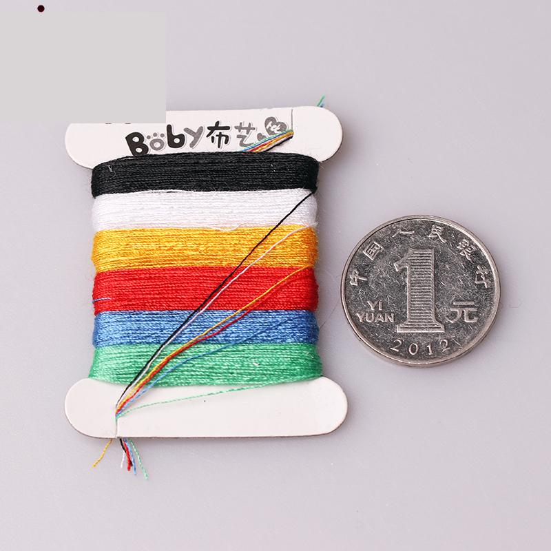 1pc MIX jelly color Sewing Thread Polyester Thread Set Strong And Durable Sewing Threads For Hand Machines