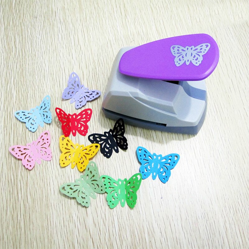 Ihålig fjäril gör-det-själv pappersstans för kort scrapbooking prägling blomma kant prägling maskin skolmaterial