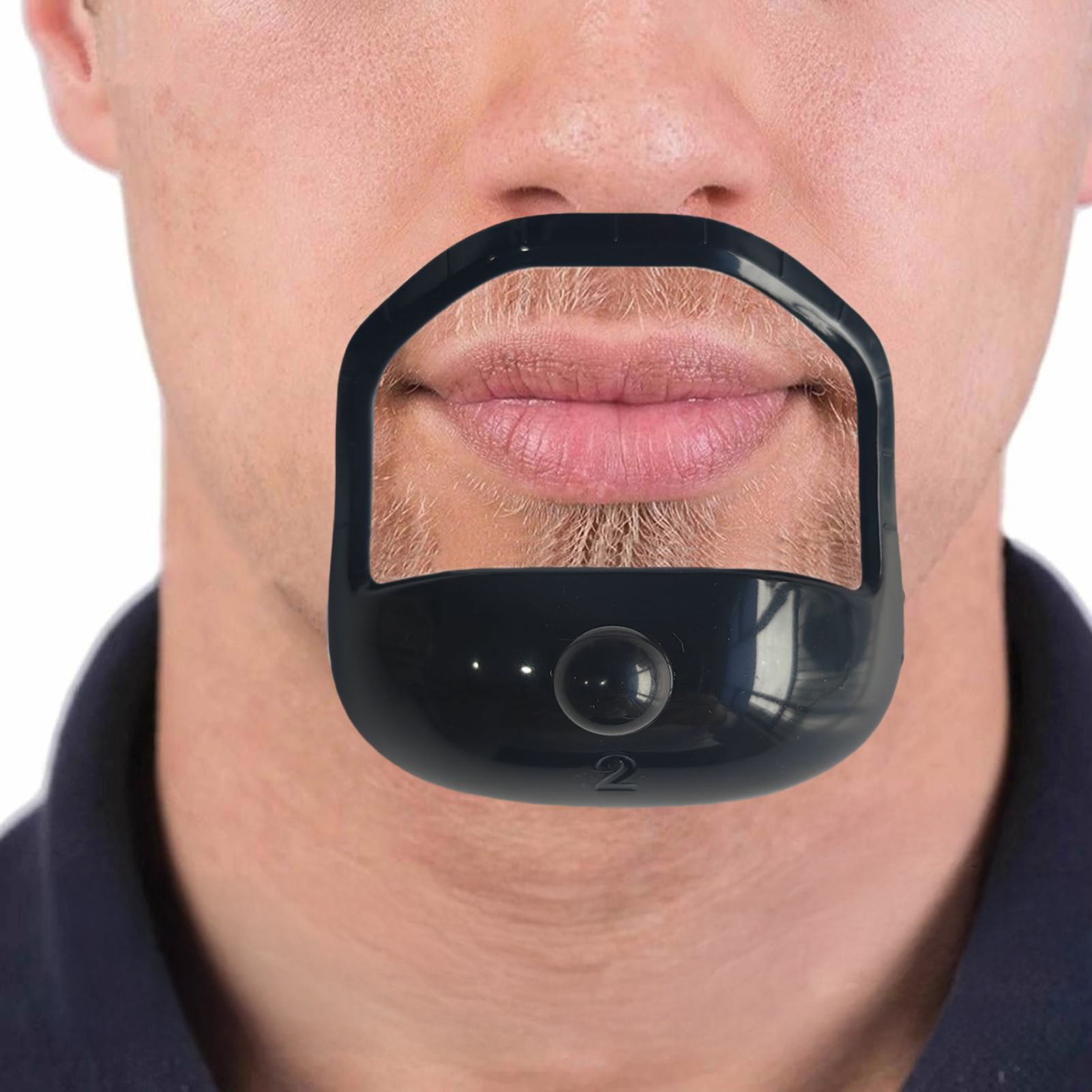 Plantilla de guía de afeitado de barba, 5 uds., recorte de barba, moldeador de estilo, recortador de pelo preciso, peine, herramientas de afeitado