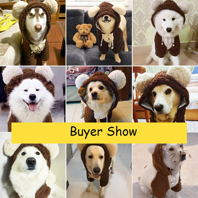 Ropa para perros grandes Golden Retriever, abrigo de talla grande para otoño e invierno, Sudadera con capucha para mascotas, disfraz para perros Pug