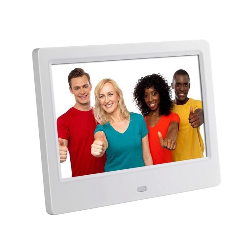 7 Zoll HD Digital Foto Rahmen Video Spieler Digital Bild Rahmen mit Musik Video Funktion