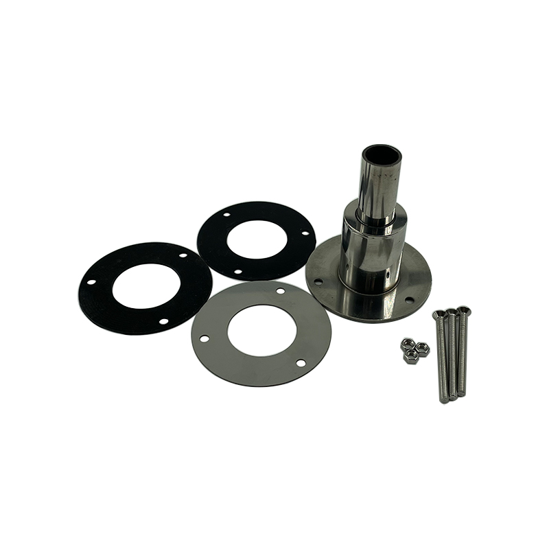 22mm/24mm Edelstahl Durch Rumpf Auspuff Fitting Rohr Rohr Buchse Hardware Teil Luft Diesel Vent Heizung für Auto Boot Lkw Van