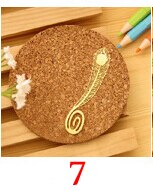 5 peças marcador de livro clássico de animal, material de papelaria, escolar marcadores de página de metal para livros, suporte para escola, presente fofo: 7