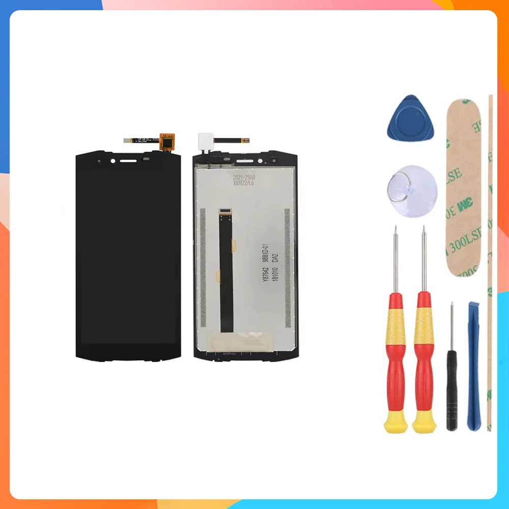 robić Doogee S40 S40 zawodowiec S41 S51 S55 S58 zawodowiec S59 zawodowiec S60 S61 S68 zawodowiec S70 S88 zawodowiec S89 S96 zawodowiec S98 S99+ Wyświetlacz LCD + ekran dotykowy