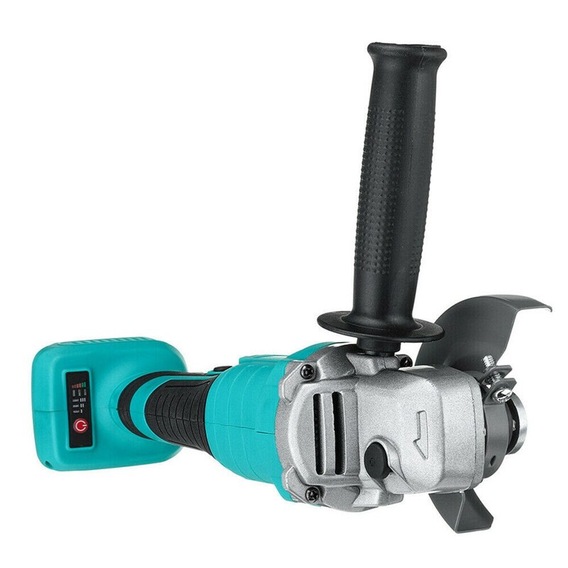 Oppladbar batteridrevet vinkelsliper 125mm polermaskin vinkelsliper til makita børsteløs trådløs sliping 18v litiumbatterier