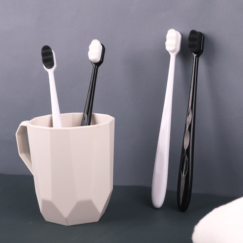 Ultra Fine Soft Toothbrush Portable Eco-friendly Teethbrush Dental Oral Care Teeth Cleaning Protect Tooth Brush with Box Travel