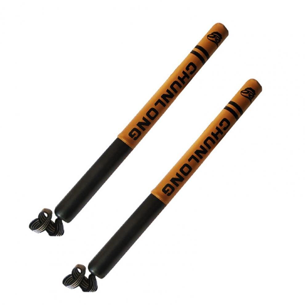2Pcs Boxing Target Training Stick Wear-resistant Shock Absorption Lightweight Boxing Reflexes Target Training Pad for Fighting: Brown