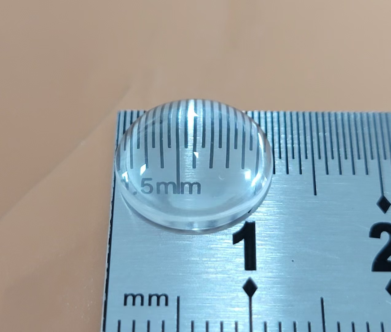 Średnica soczewki szkła 4MM 5MM 6MM 8MM 10MM 11.6MM 11.8MM 12MM optyczna soczewka płasko-wypukła, dioda doprowadziło dużej mocy soczewki: Woda trawa zielona