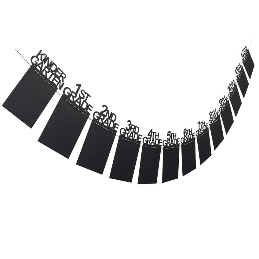 Child Graduation Decorations kindergarten-12 Grade Photo Banner Wall 2O0406