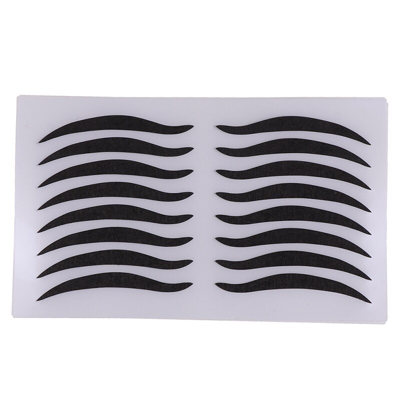10 stk sexet stil øjne mærkat eyeliner tape skønhed eyeliner mærkat makeup værktøj sort øjenlåg værktøj
