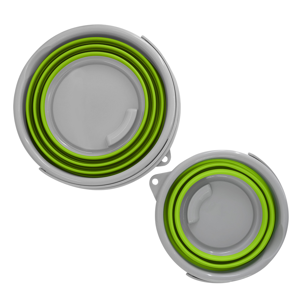 XYj Collapsible Silicone Folding Bucket Large Capicity Save Space Washabe Fishing Camping Car Bucket kitchen Bathroom Barrel