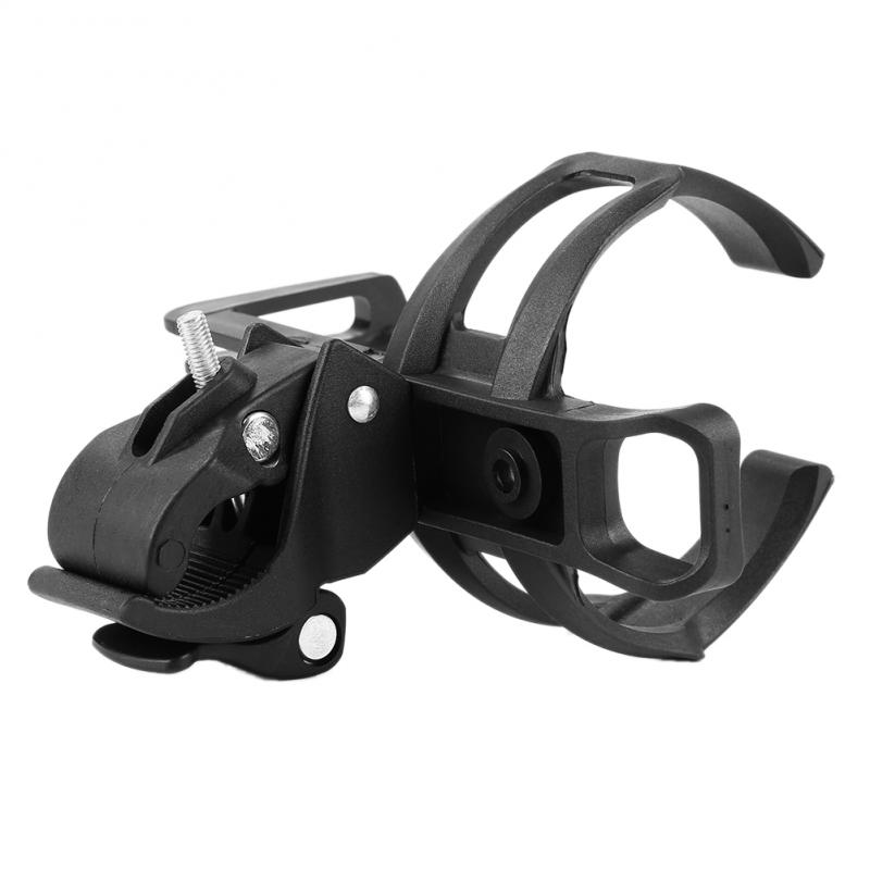 Bike Water Bottle Holder Steel Rotatable Bicycle Water Bottle Cage Bicycle Beverage Holder Clip Mount Stand Bike Accessories