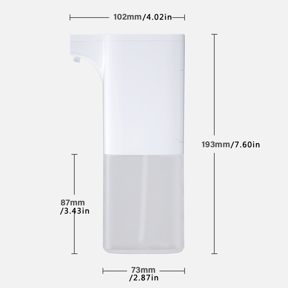 M3 soap dispenser Automatic washing machine Foam soap dispenser ABS Intelligent automatic induction