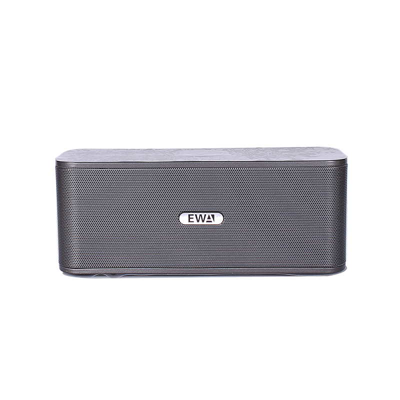 Ewa W1 Bluetooth Speaker Draagbare Subwoofer 20W Met 360 Stereo Geluid Hifi Luidsprekers Voor Computer/Telefoon MP3 Speler: Black