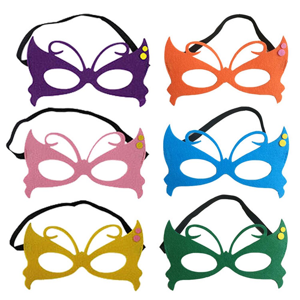 7pcs/lot Masquerade Mask for Carnival Halloween Masquerade Upper Half Face Ball Party Masks Festive Party Supplies