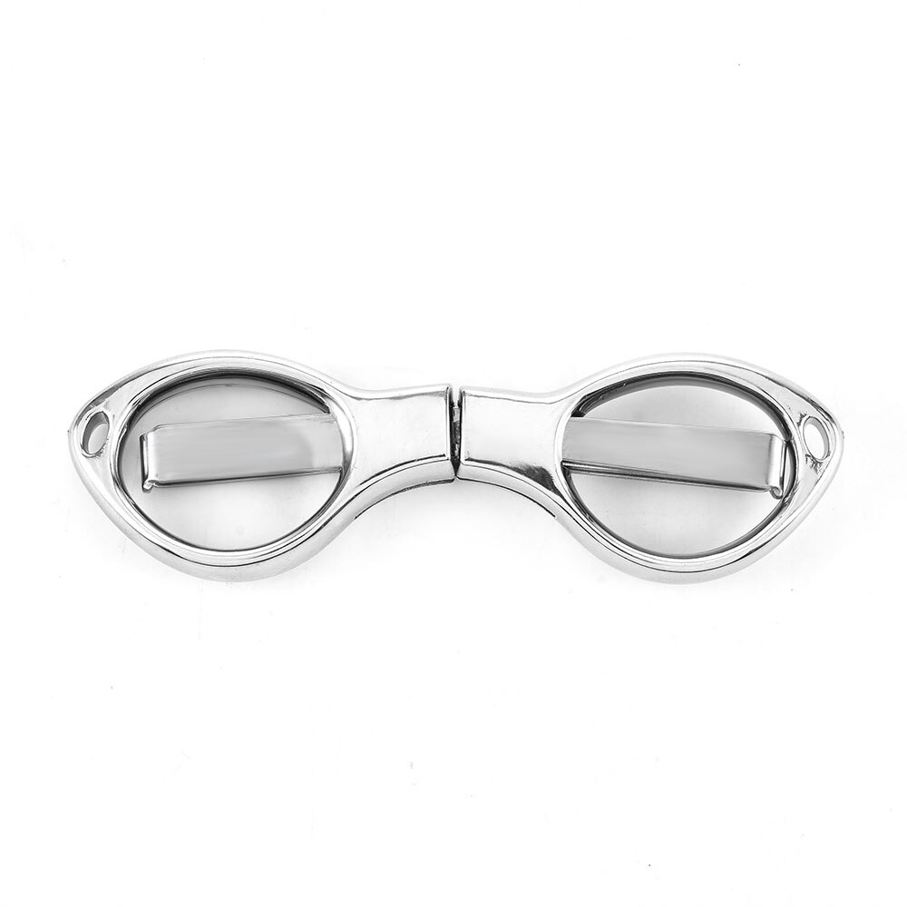Mini ciseaux pliants de poche en acier inoxydable, outil de manucure, de maquillage et de beauté, Portable, , pour sourcils, coupe du visage, 1 pièce: AE432