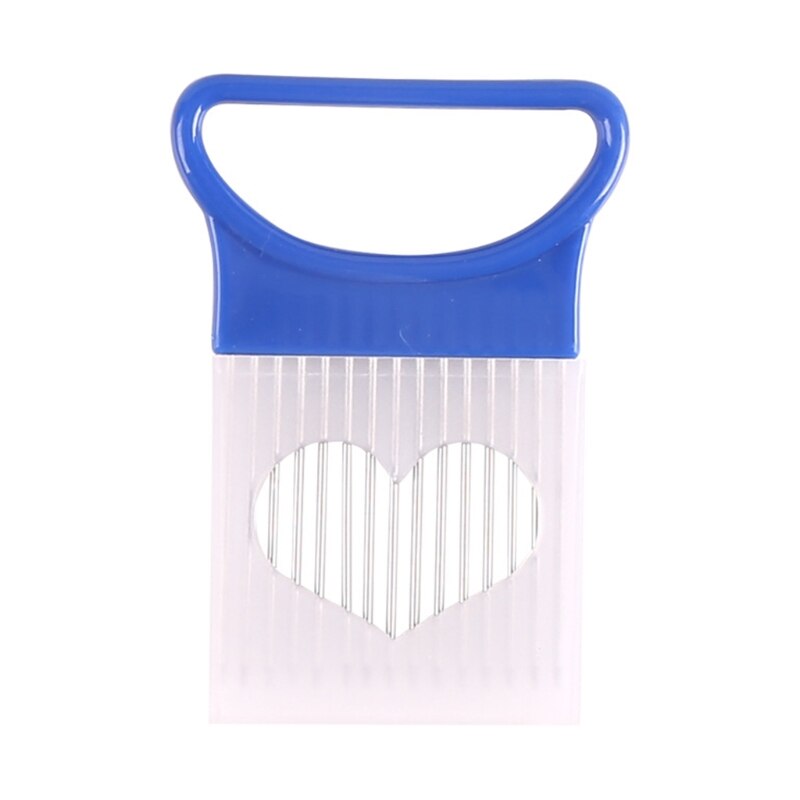 Multipurpose Ui Slicer Tool Met Bescherming Cover Assistent Snijden Ui Insert Apparaat Handleiding Groente Chopper Snijden T8NE