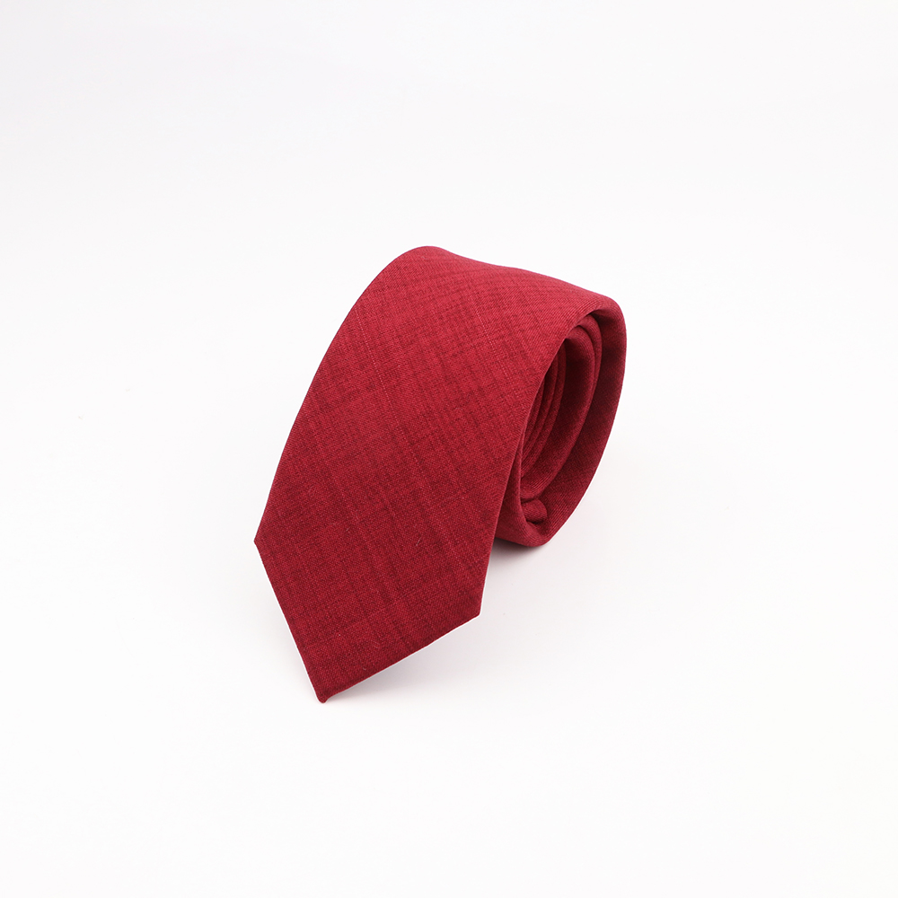 Nueva corbata de algodón de Color sólido verde salvia rosa azul naranja 6,5 cm camisa ajustada para de boda traje corbata accesorio
