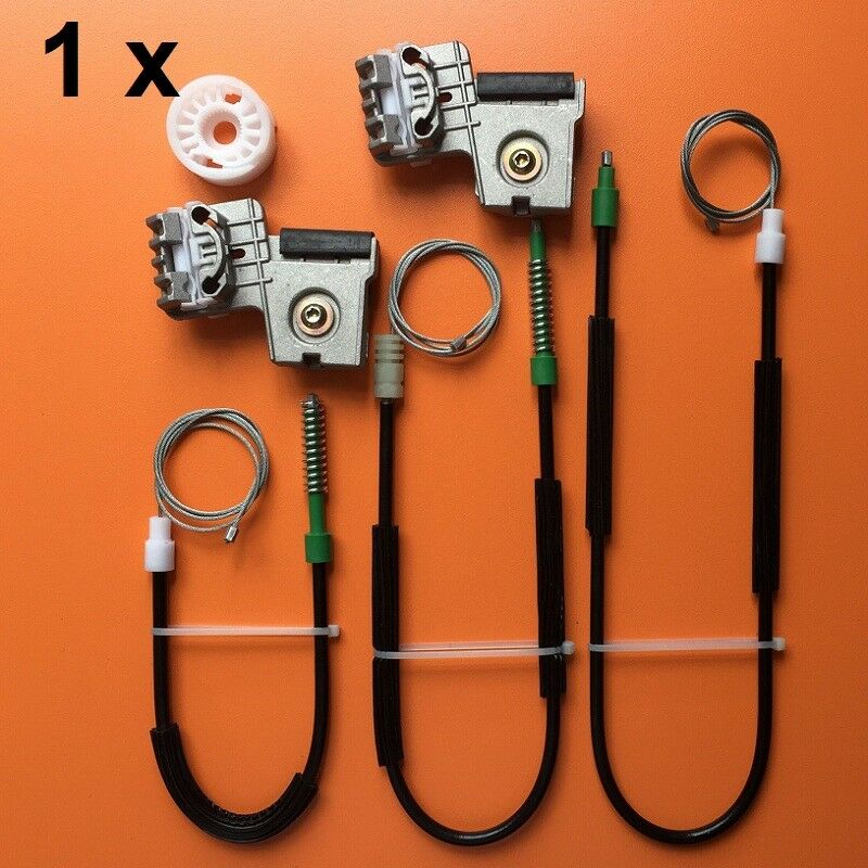 Para Peugeot 607 1999, Kit de reparación de regulador de ventanilla delantera y izquierda 4/5