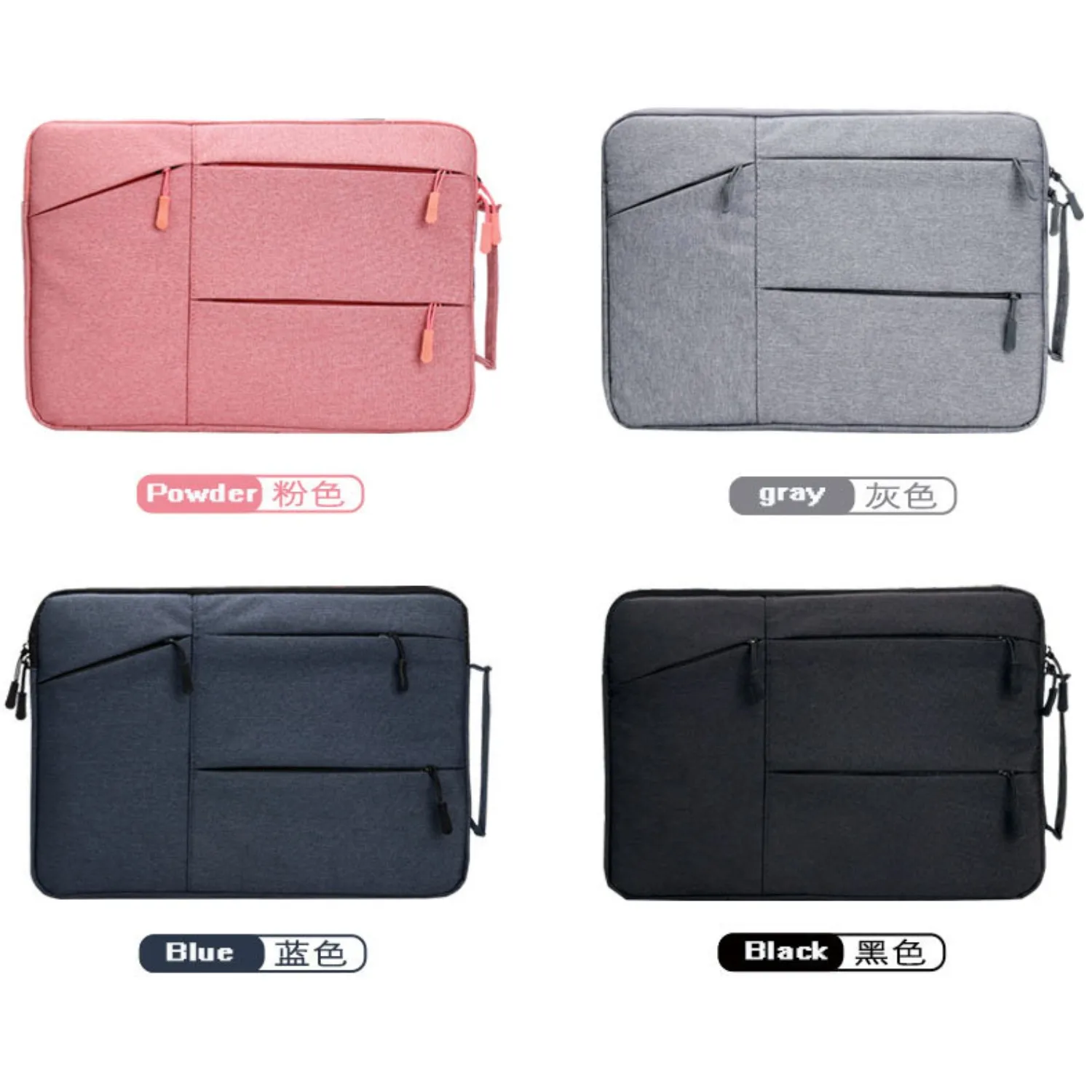 Przenośna torba na laptopa 14, 15,6 cala dla Macbooka Huawei Xiaomi Redmi Mac book M1 Akcesoria do notebooków Pokrowiec na laptopa