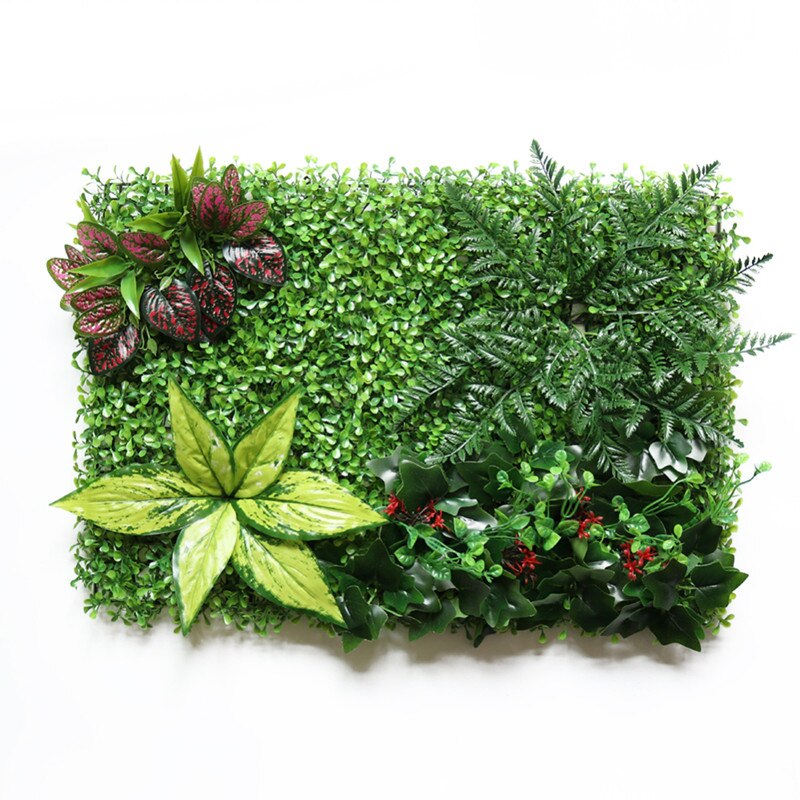 40 x 60cm gräsmatta grön konstgjord växt gräsmatta landskapsmatta för hem trädgård väggdekoration fest bröllop leverans