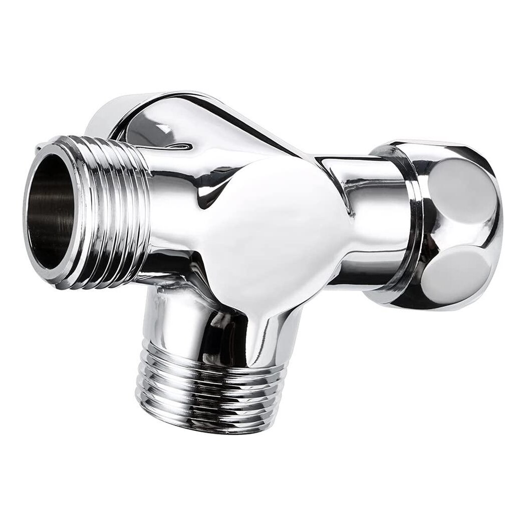 Rozdzielacz węża prysznicowego mosiądz 3-drożny rozdzielacz 1/2 &quot;rączka prysznica T Adapter rozdzielacz prysznicowy, bateria prysznicowa, zawór trójdrożny