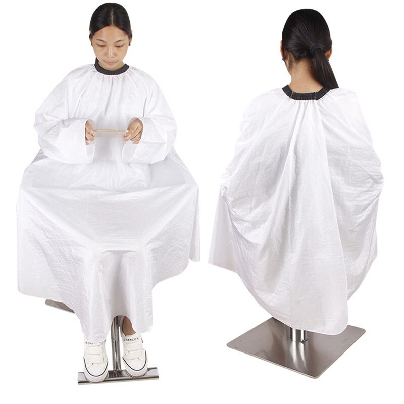 Waterdichte schorten met lange mouwen cape kappersdoek salon kappers kappers haar knippen kleuren cape parrucchier