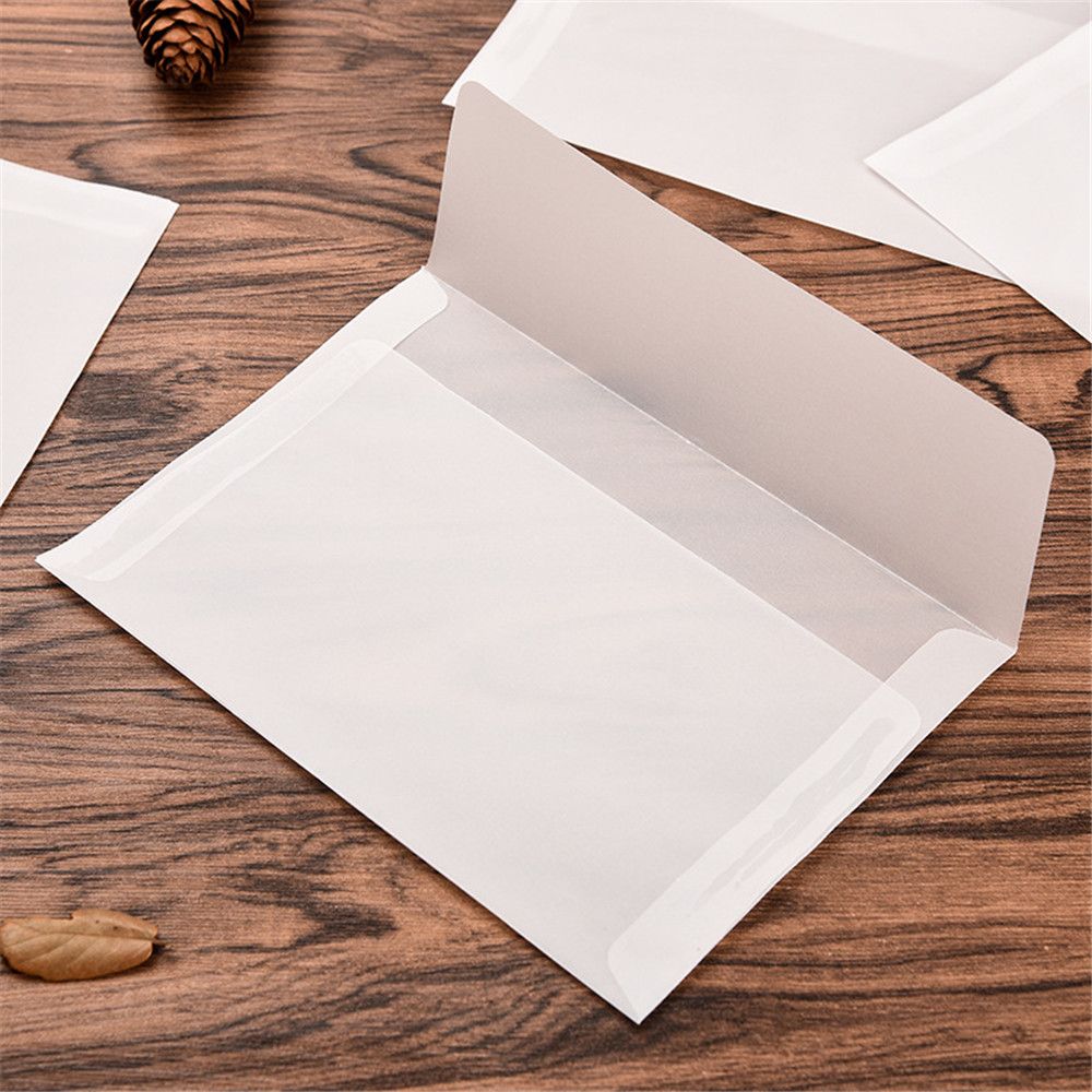 WADORN 60 stuks vellum papieren enveloppen, 4,8 x 6,8 WADORN 60 stuks vellum papieren enveloppen, 4,8 x 6,8