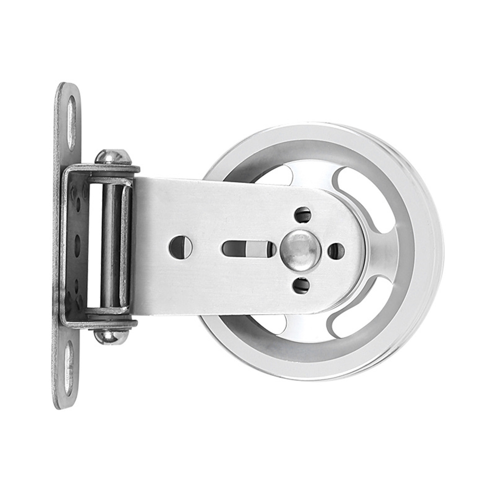 Zauberstab-montiert Fitnessstudio Startseite Rotierenden Stille Rolle DIY Aufzug Kabel System Anhänge Edelstahl stumm schwenken Lagerbier Rad
