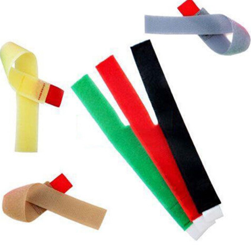 8Pcs/lot Cable Ties Nylon Brand Strap Power Wire Management Marker Straps Random