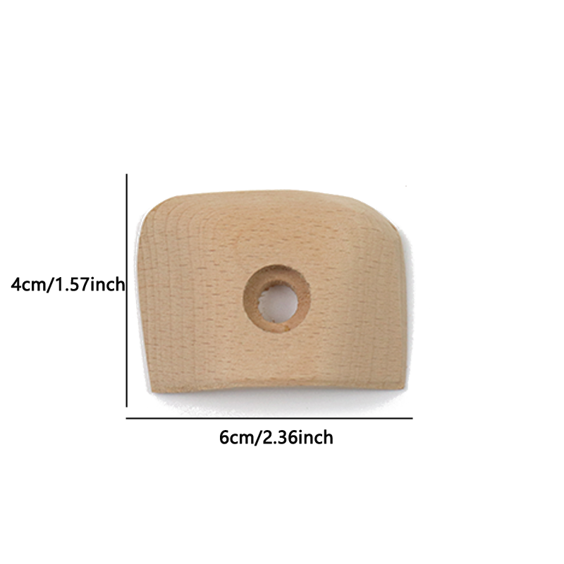 Klätterpunkt i trä, klätterträning, klättergrepp, klippvägg, klättergrepp för barn och gym, olika skruvbara klätterhängbrädor: Beige