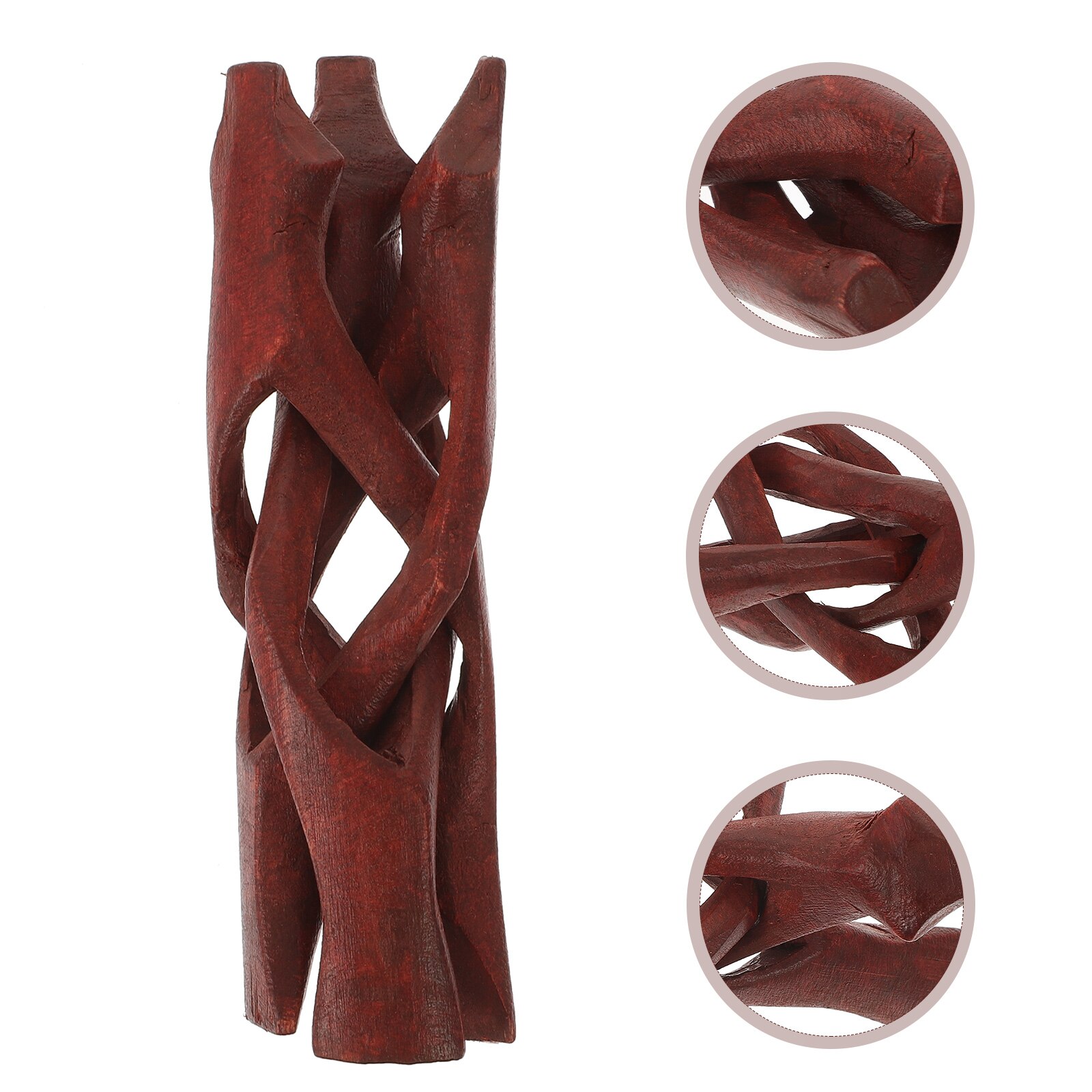 Trépied en bois Naturel Trépied Présentoir Trépied Présentoir Serpent Forme Trépied pour le Magasin