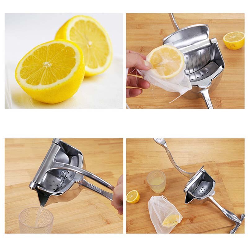 Presse-agrumes manuel en alliage d'aluminium, presse-fruits manuel, grenade, Orange, citron, canne à sucre, outil de cuisine pour fruits