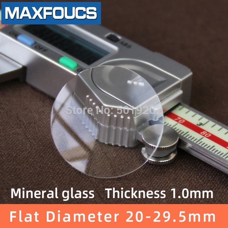 Verre De Montre Plat Minéral - Diamètre 23,5 Mm - Épaisseur 1 Mm - SUPERPART - Neuf Sans étiquette