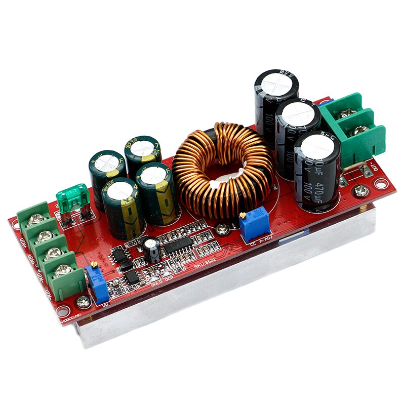 DC-DC Converter 20A 1200W Step Up Step Down Buck Boost Module 8-60V To 12-83V