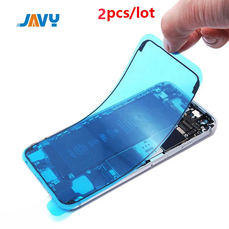 2pcs Waterproof Sticker For iPhone 11 12 13 Pro Max Mini X XS XR LCD Screen Tape 3M Adhesive Glue Repair Parts