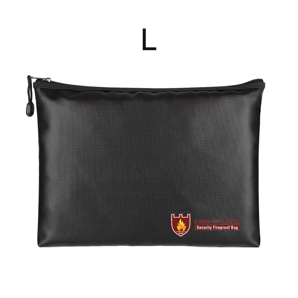 TMEOIIPY Bolsa De Documentos Ignífuga Con Cerradura, Caja De Documentos Impermeable, Bolsa Organizadora De Archivos Ignífuga 5200, Caja De Almacenamiento Segura De Viaje Portátil Para Archivos