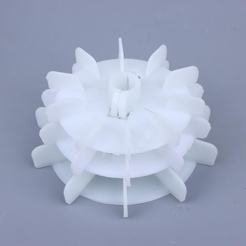 Heavy-duty Plastic Motor Cooling Fan; Adjustable Fan Impeller; Ideal for High-Temperature Hydraulic Motor Parts