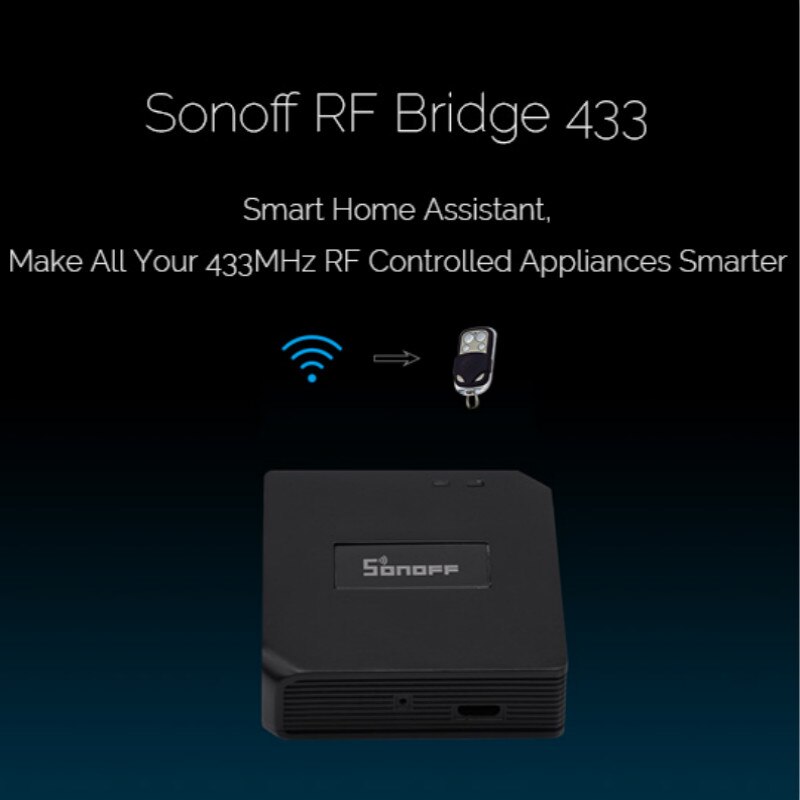 Smart Home Automation Sonoff Rf Brug Wifi 433 Mhz Universele Schakelaar Intelligente Domotica Wi-fi Afstandsbediening Rf Controller