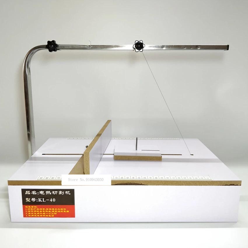 KL-60 PE Schaum Schneiden Maschine Schwamm Elektrische Heißer Draht Cutter Heizung Werkzeug Styropor Schneiden Werkzeug Band KT Platte Cutter