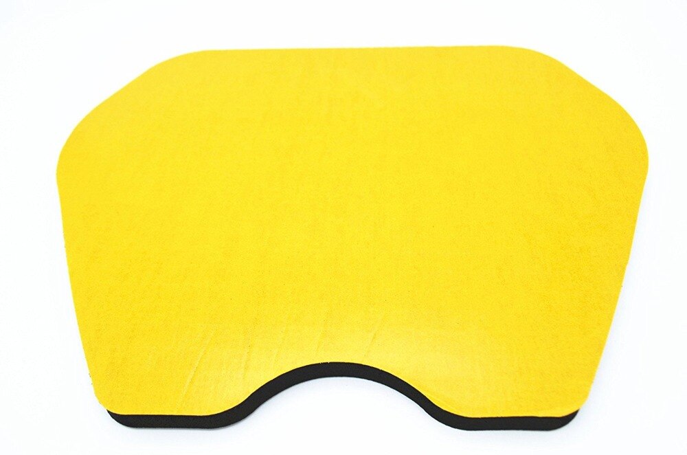 Motorcycle Race Racing Foam Seat Pad Adhesive 1cm Thick Black Universal Fit