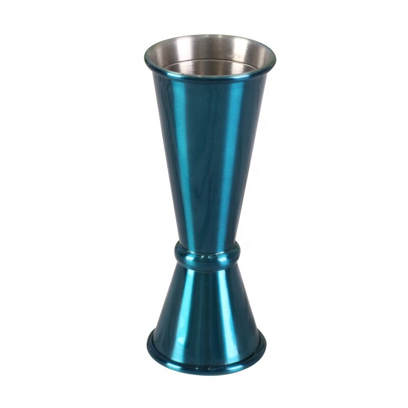 25/50ml Cocktail Bar Jigger Stainless Steel Japanese Jigger Double Spirit Measuring Cup Bartender Bar Tool