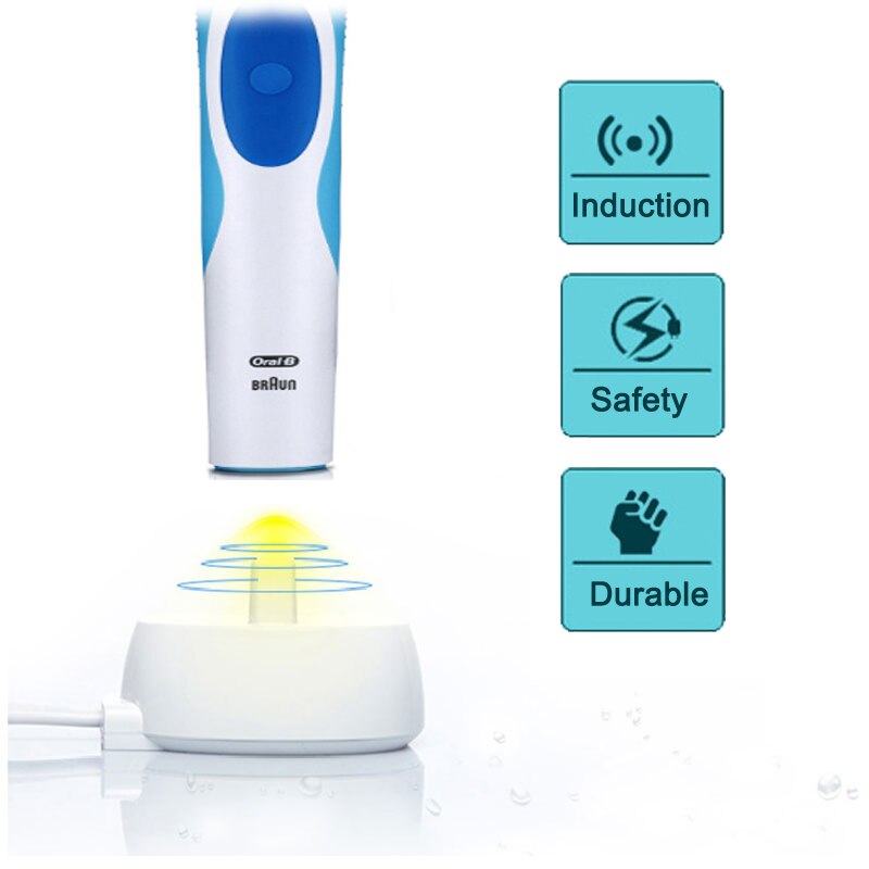 Cargador de cepillo de dientes eléctrico, Base de carga para Oral b, serie UK/EU/US/AU